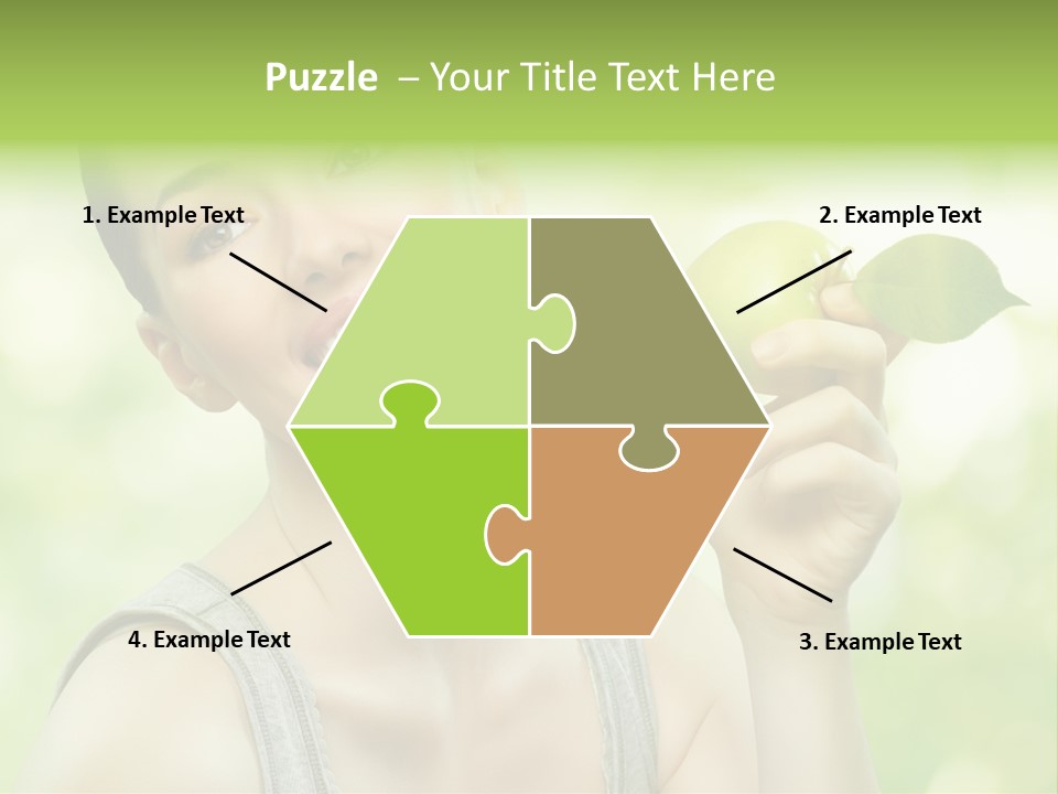 Adult Eating Young PowerPoint Template