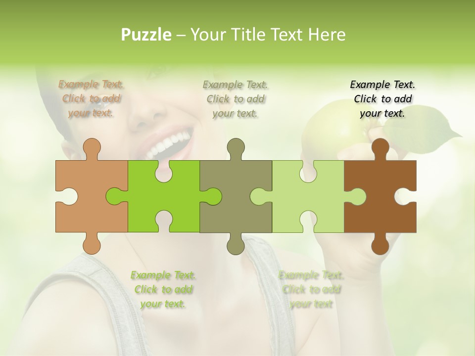 Adult Eating Young PowerPoint Template