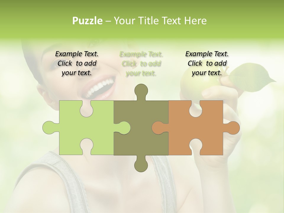 Adult Eating Young PowerPoint Template