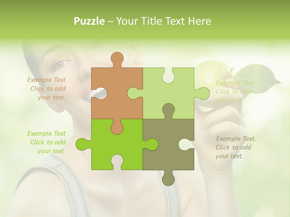 Adult Eating Young PowerPoint Template