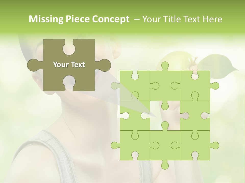 Adult Eating Young PowerPoint Template