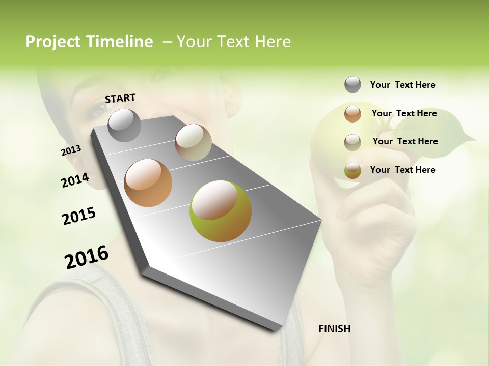 Adult Eating Young PowerPoint Template