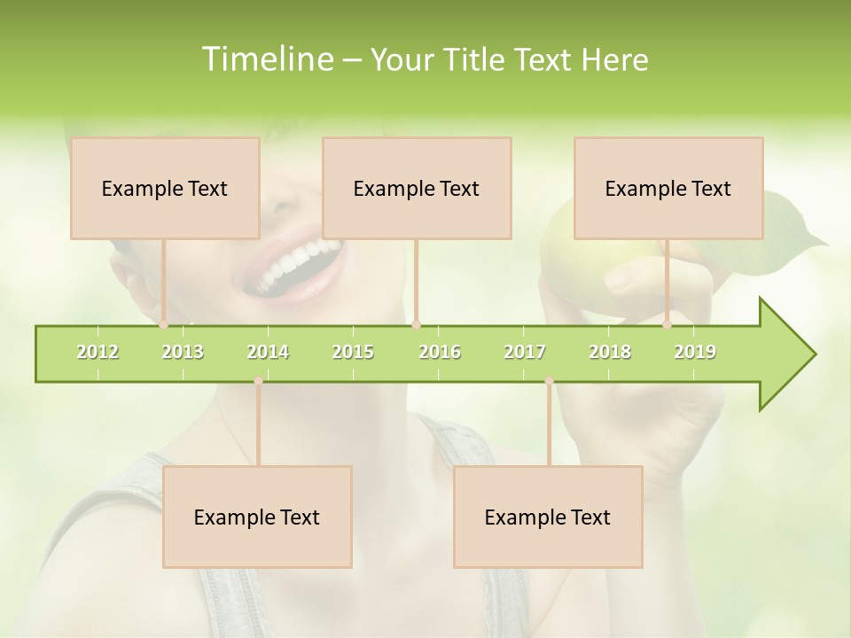 Adult Eating Young PowerPoint Template