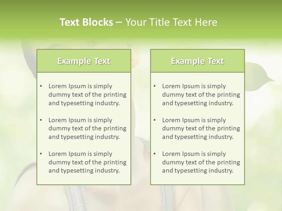 Adult Eating Young PowerPoint Template