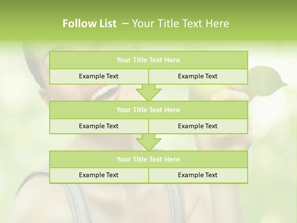 Adult Eating Young PowerPoint Template