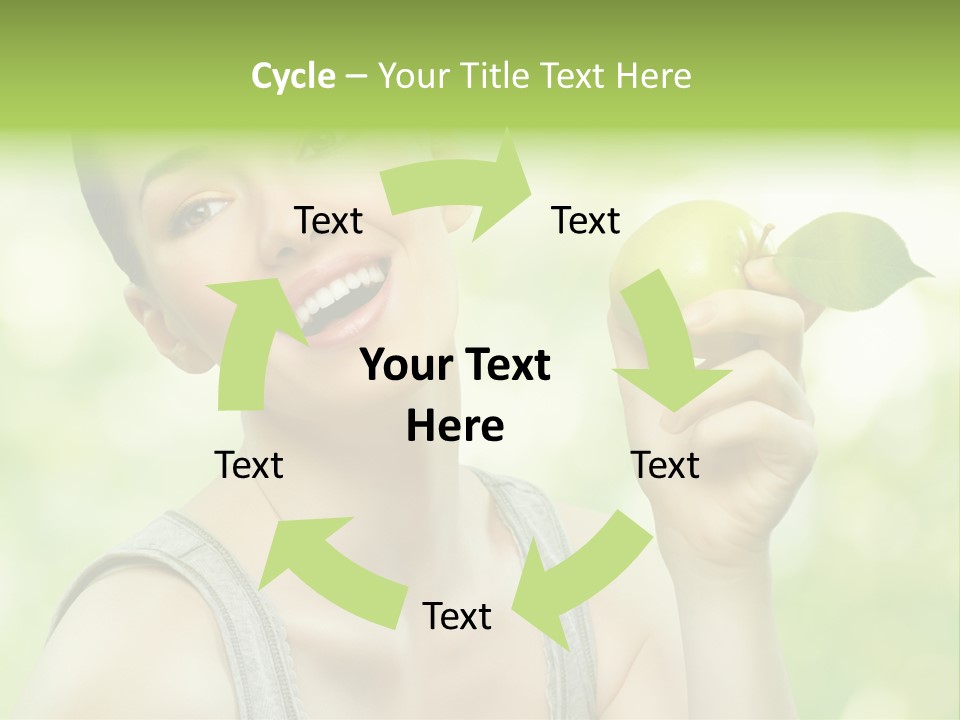 Adult Eating Young PowerPoint Template