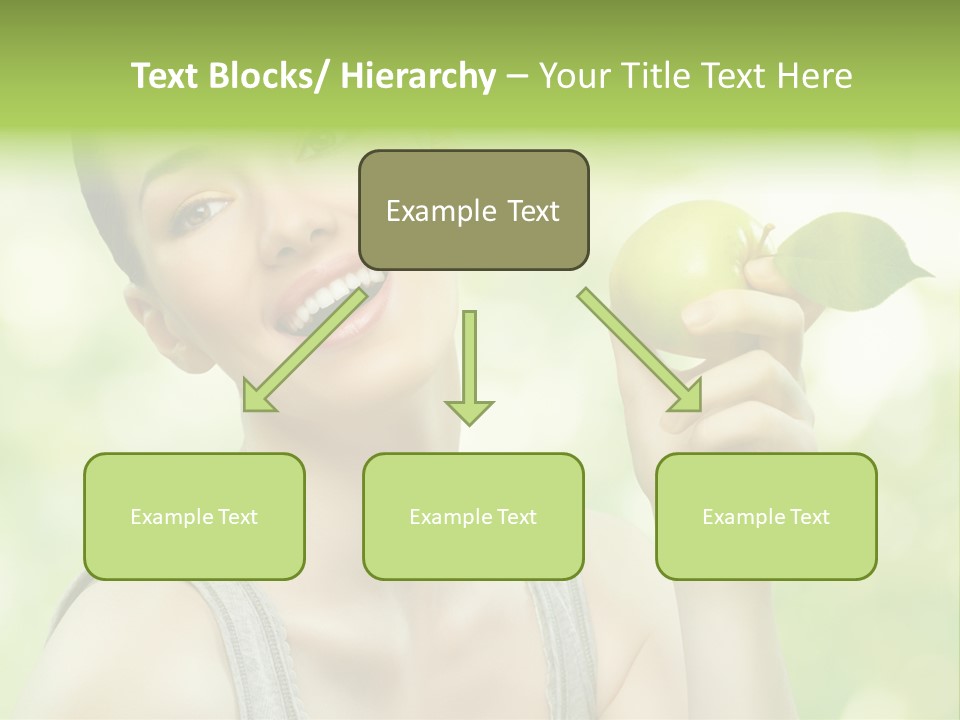 Adult Eating Young PowerPoint Template