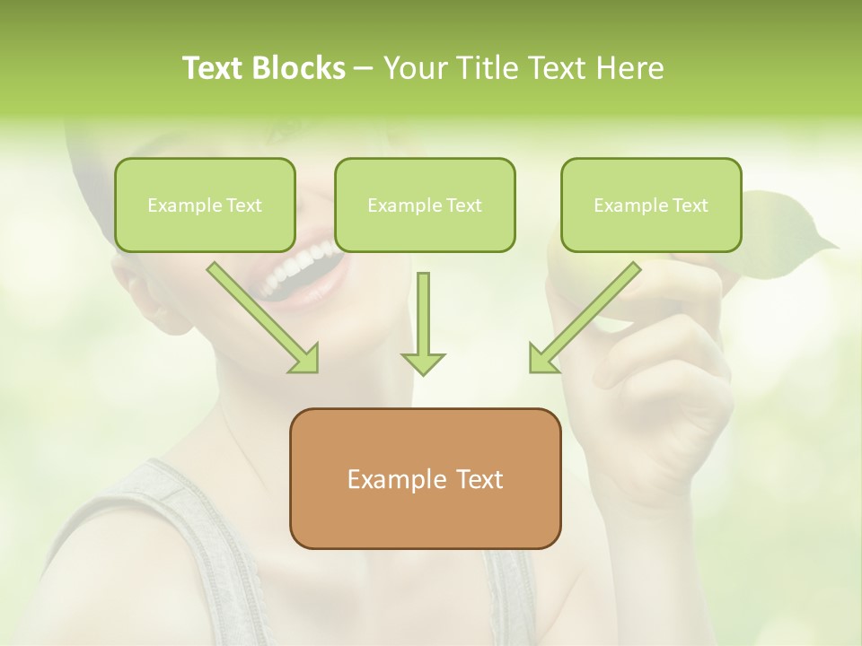Adult Eating Young PowerPoint Template