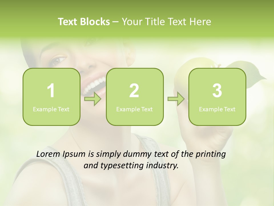 Adult Eating Young PowerPoint Template