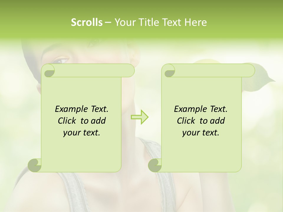 Adult Eating Young PowerPoint Template