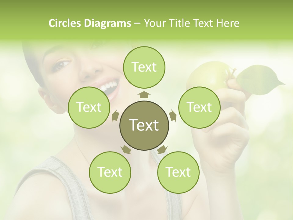 Adult Eating Young PowerPoint Template