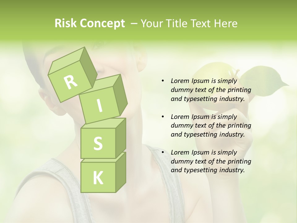 Adult Eating Young PowerPoint Template