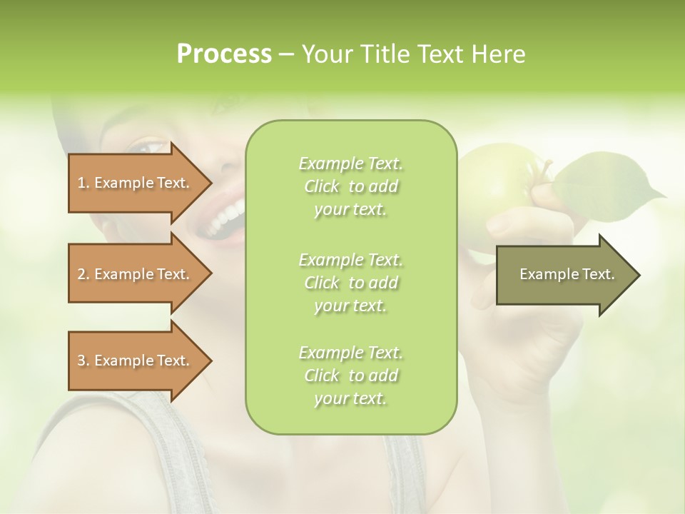 Adult Eating Young PowerPoint Template