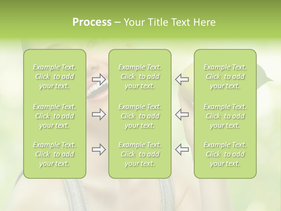 Adult Eating Young PowerPoint Template