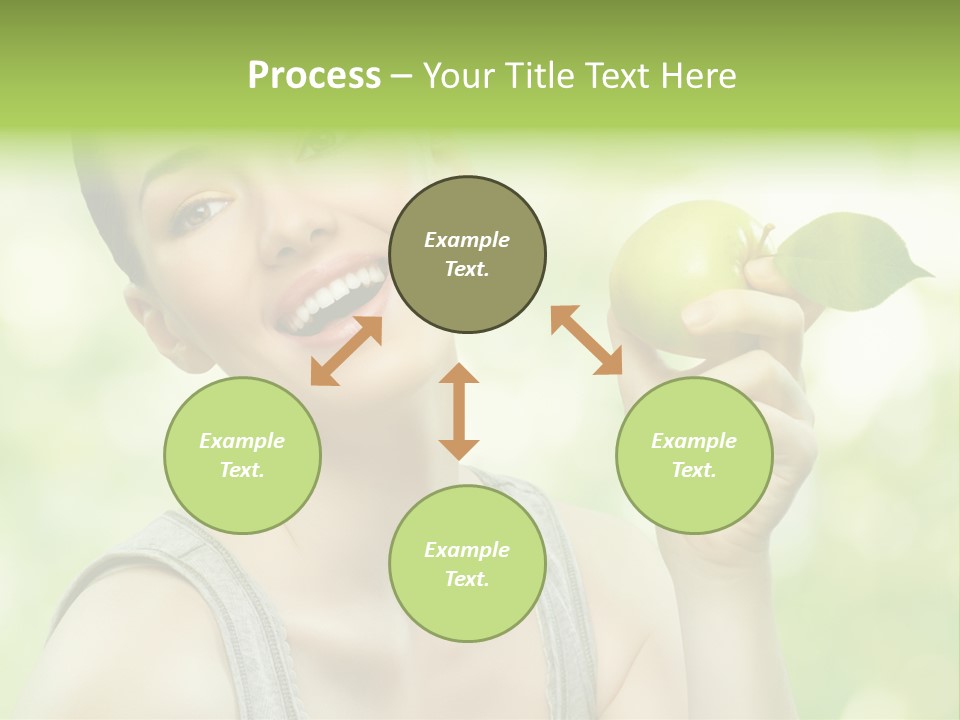 Adult Eating Young PowerPoint Template