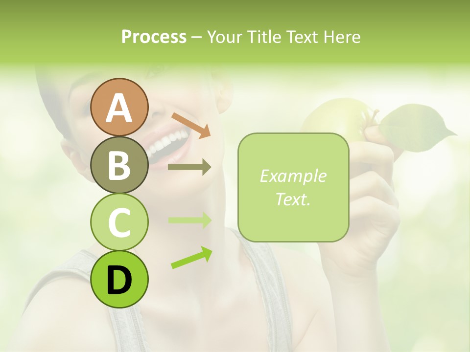 Adult Eating Young PowerPoint Template