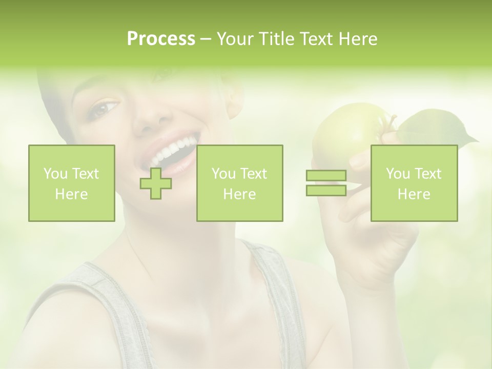 Adult Eating Young PowerPoint Template