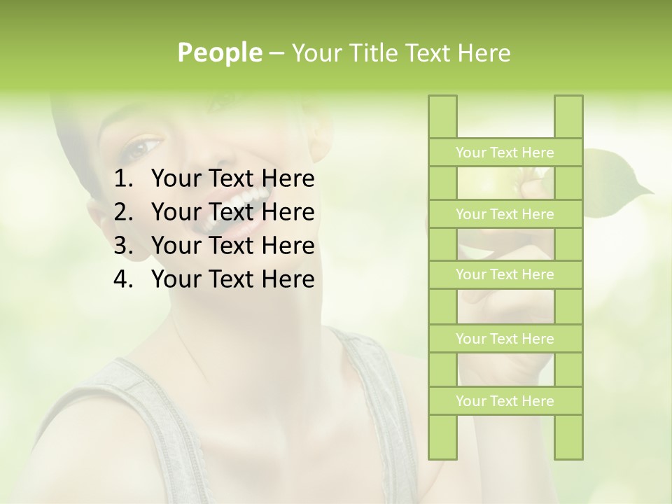 Adult Eating Young PowerPoint Template