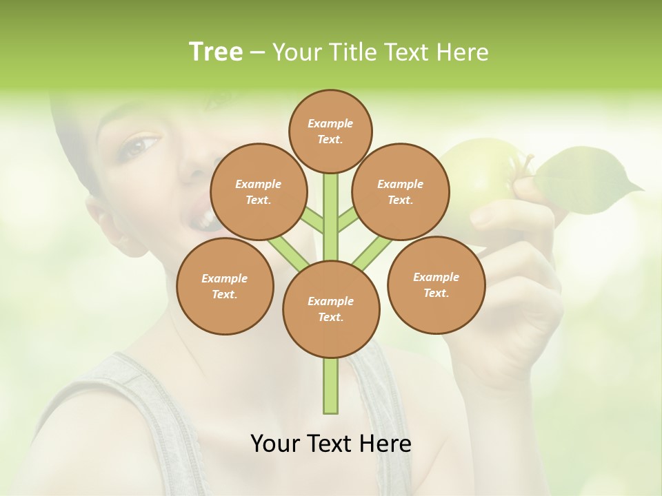 Adult Eating Young PowerPoint Template