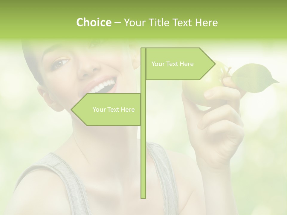 Adult Eating Young PowerPoint Template