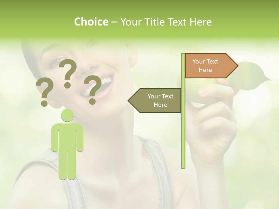 Adult Eating Young PowerPoint Template