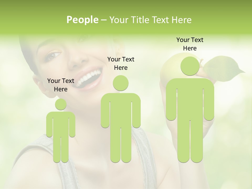 Adult Eating Young PowerPoint Template