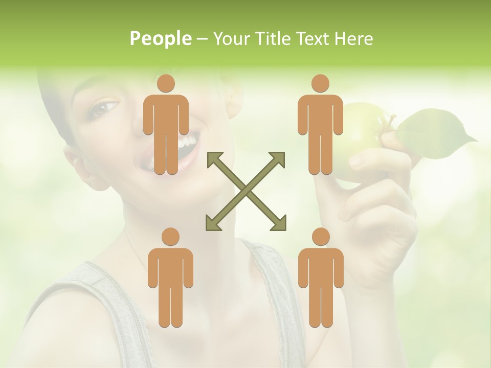 Adult Eating Young PowerPoint Template