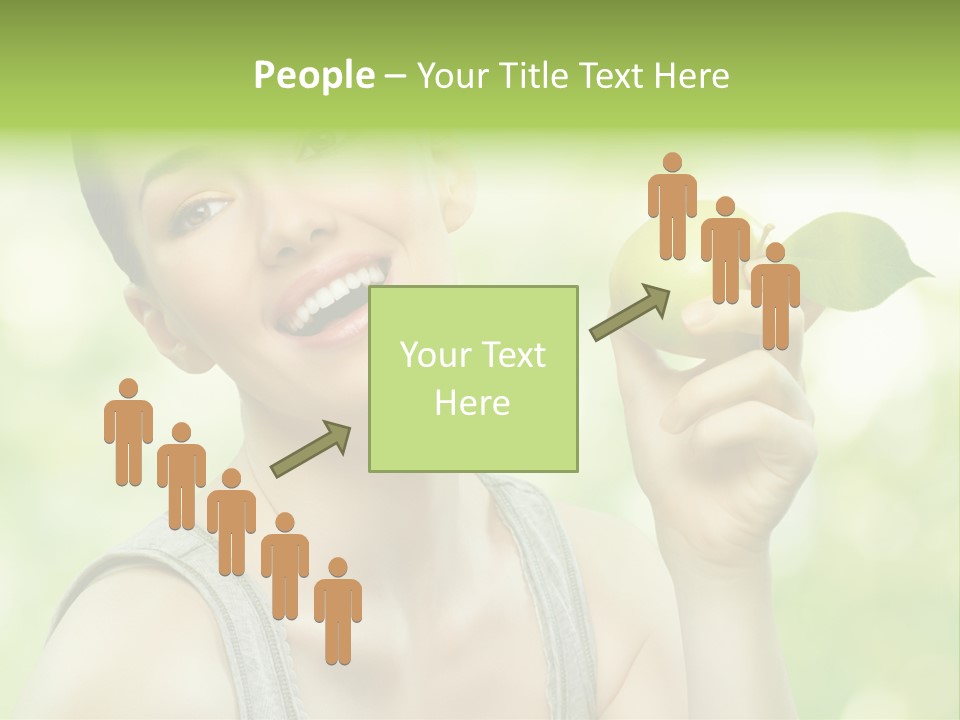 Adult Eating Young PowerPoint Template