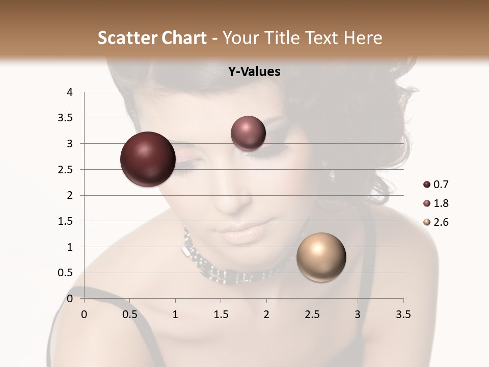 Woman Elegance Hair PowerPoint Template