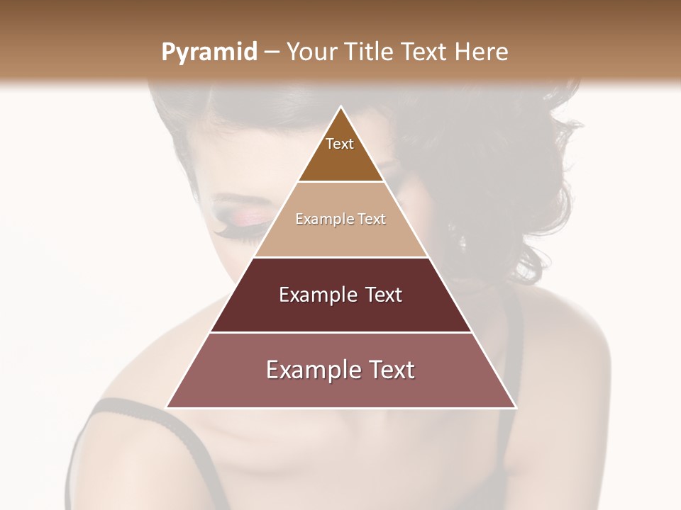 Woman Elegance Hair PowerPoint Template