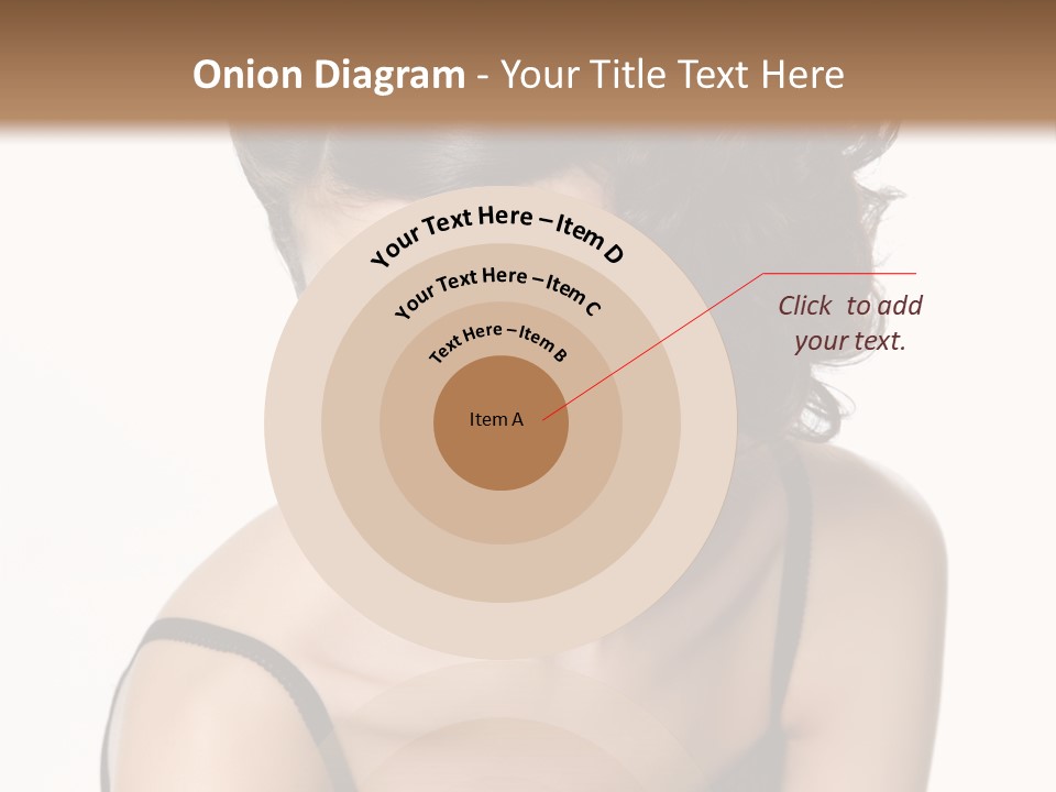 Woman Elegance Hair PowerPoint Template