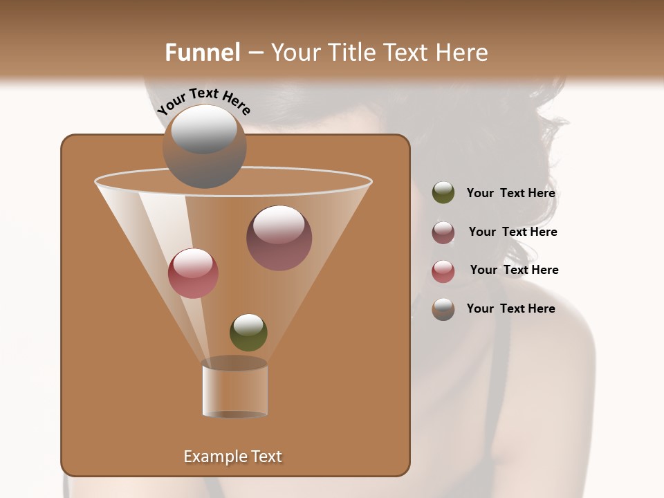 Woman Elegance Hair PowerPoint Template