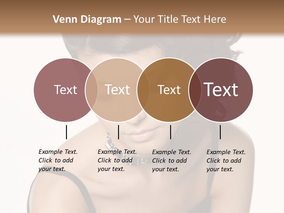 Woman Elegance Hair PowerPoint Template