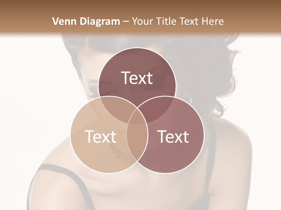 Woman Elegance Hair PowerPoint Template