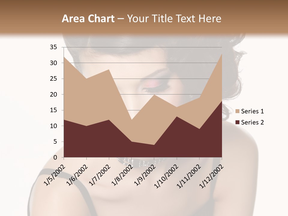 Woman Elegance Hair PowerPoint Template