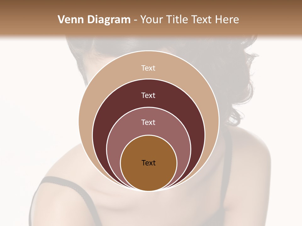 Woman Elegance Hair PowerPoint Template