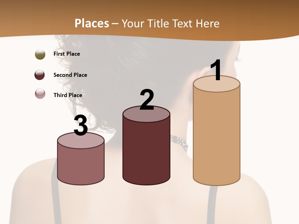 Girl Modern Beautiful PowerPoint Template