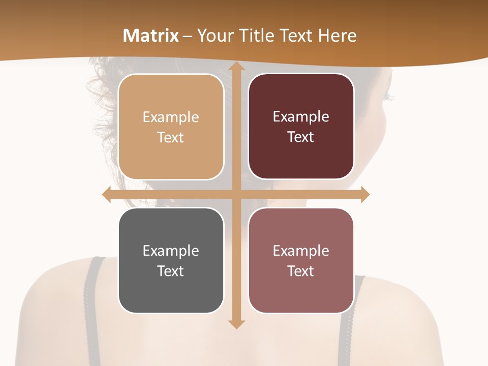 Girl Modern Beautiful PowerPoint Template