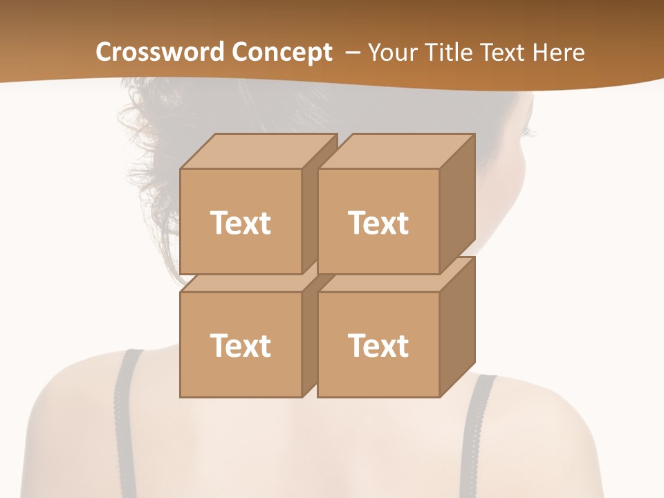 Girl Modern Beautiful PowerPoint Template