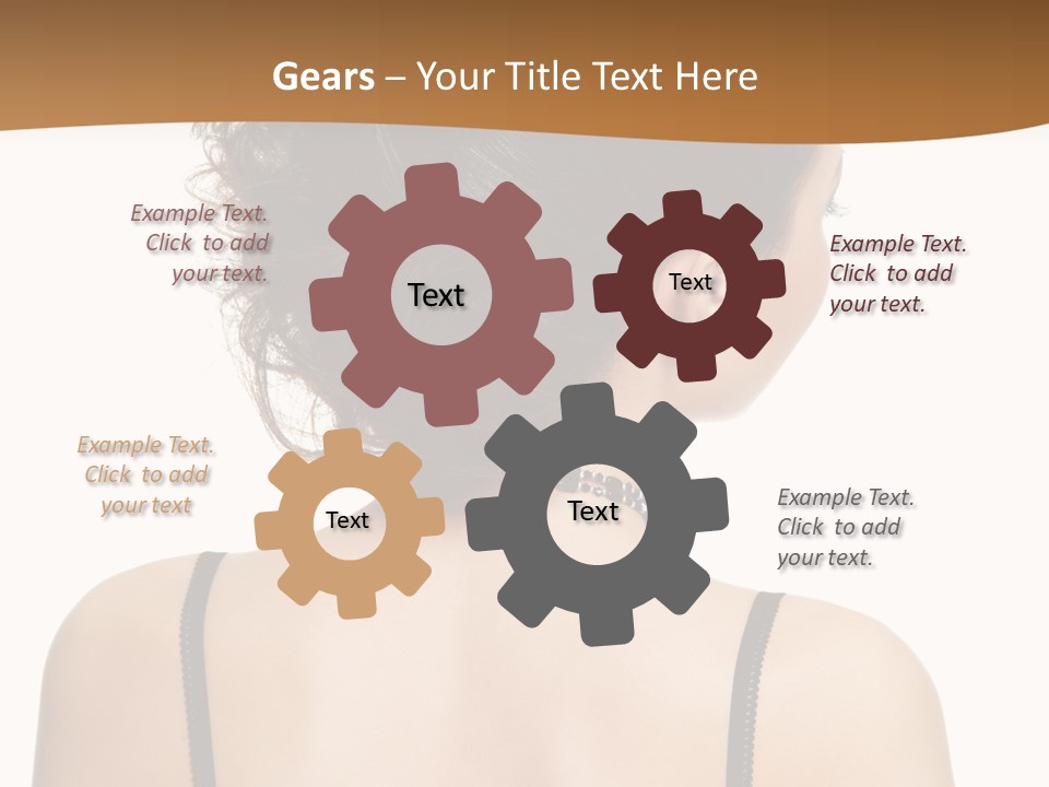 Girl Modern Beautiful PowerPoint Template