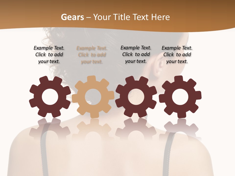 Girl Modern Beautiful PowerPoint Template