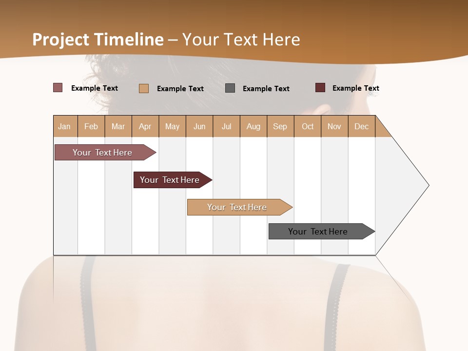 Girl Modern Beautiful PowerPoint Template