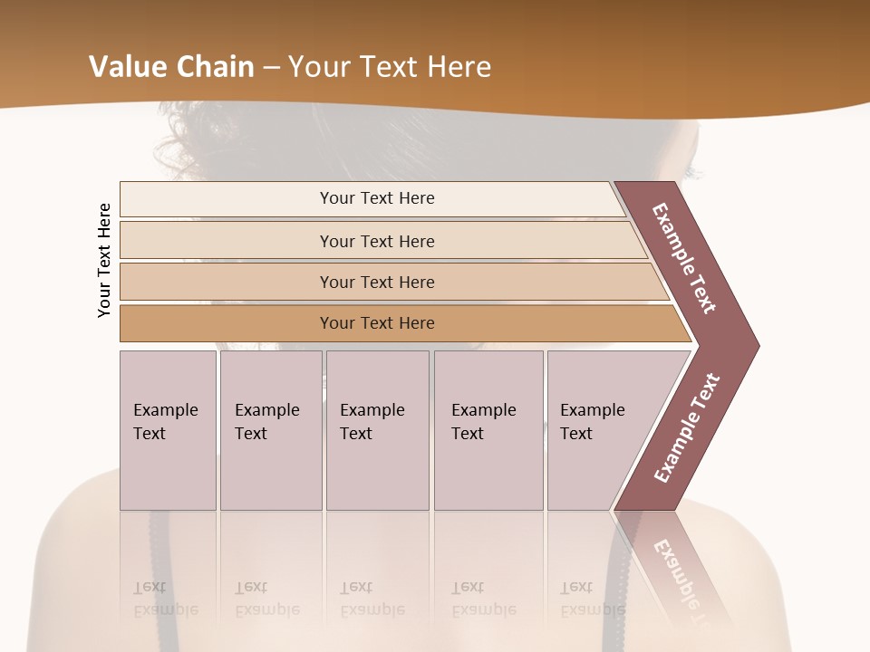 Girl Modern Beautiful PowerPoint Template