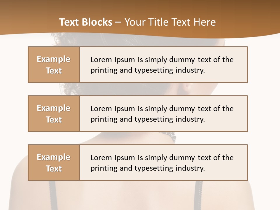 Girl Modern Beautiful PowerPoint Template