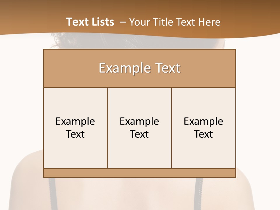 Girl Modern Beautiful PowerPoint Template