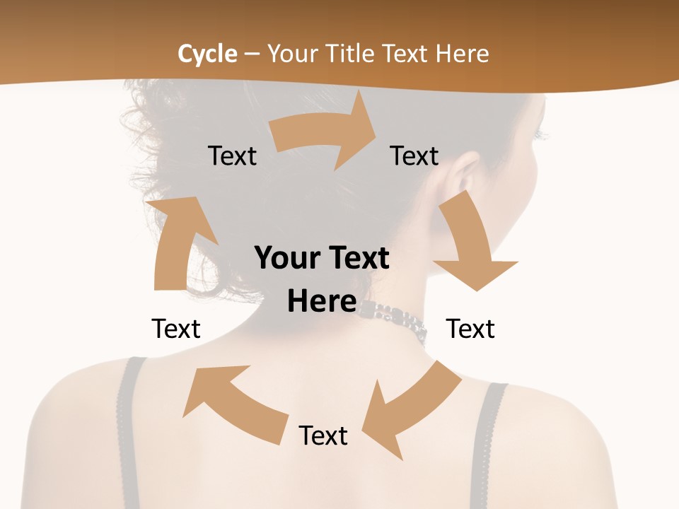 Girl Modern Beautiful PowerPoint Template