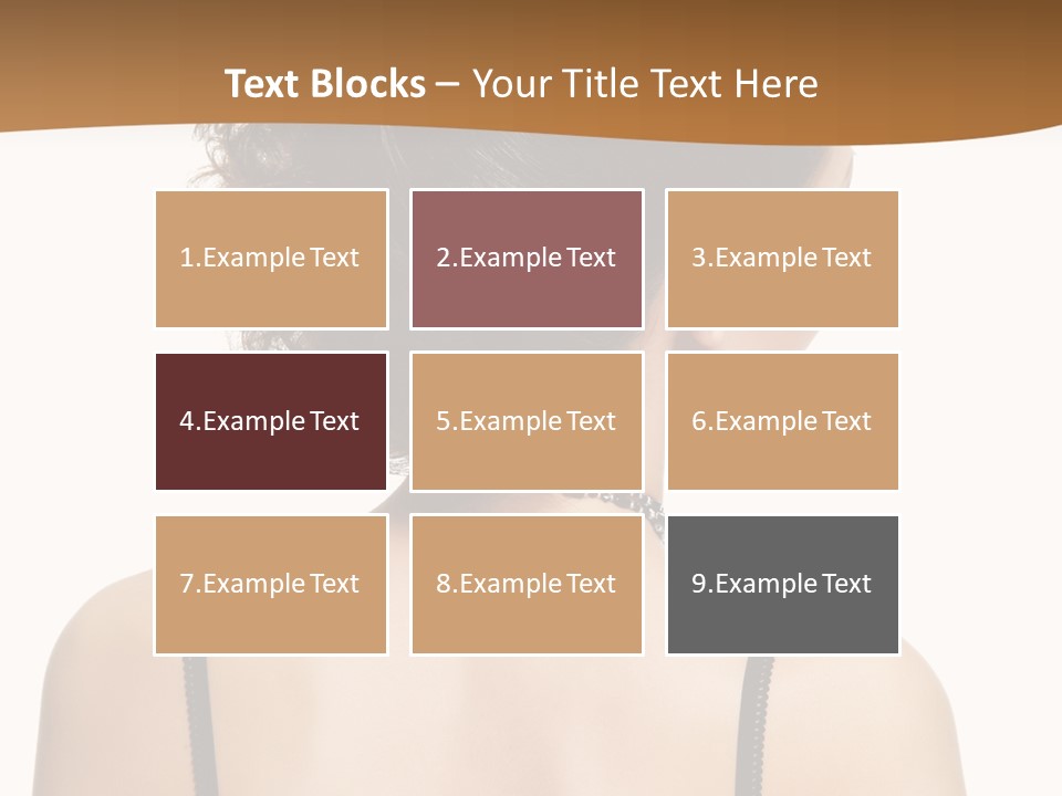 Girl Modern Beautiful PowerPoint Template