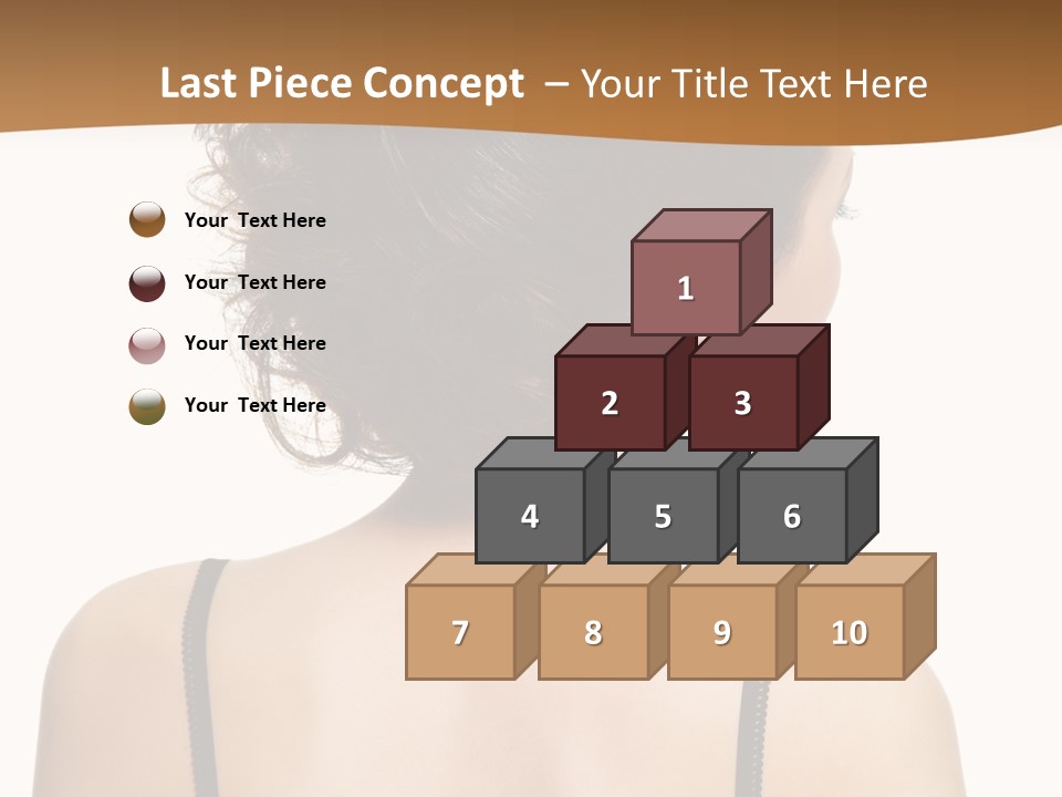 Girl Modern Beautiful PowerPoint Template