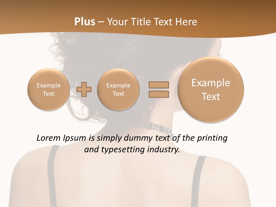 Girl Modern Beautiful PowerPoint Template