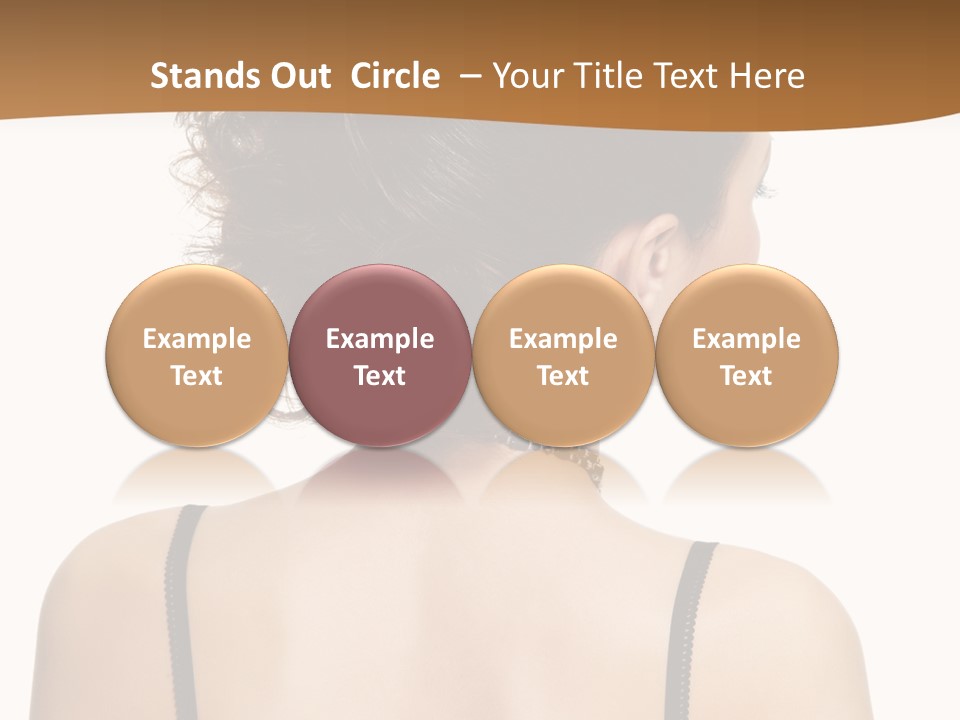 Girl Modern Beautiful PowerPoint Template